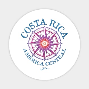 Costa Rica, Compass Rose Magnet